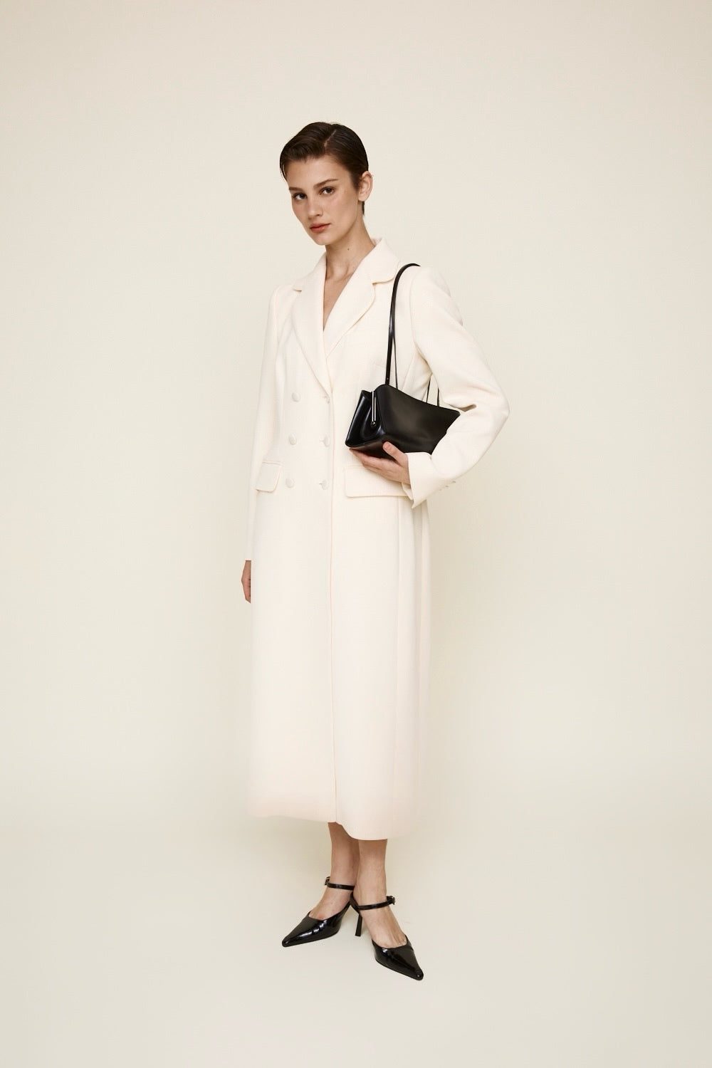 Silver Noir Éclair Bag (Pre-Order Only)