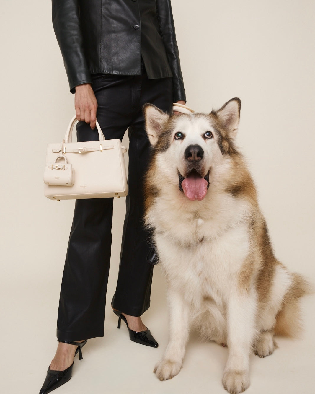 Ivory Togo Book Tote Bag 25 (Only 1 Left)