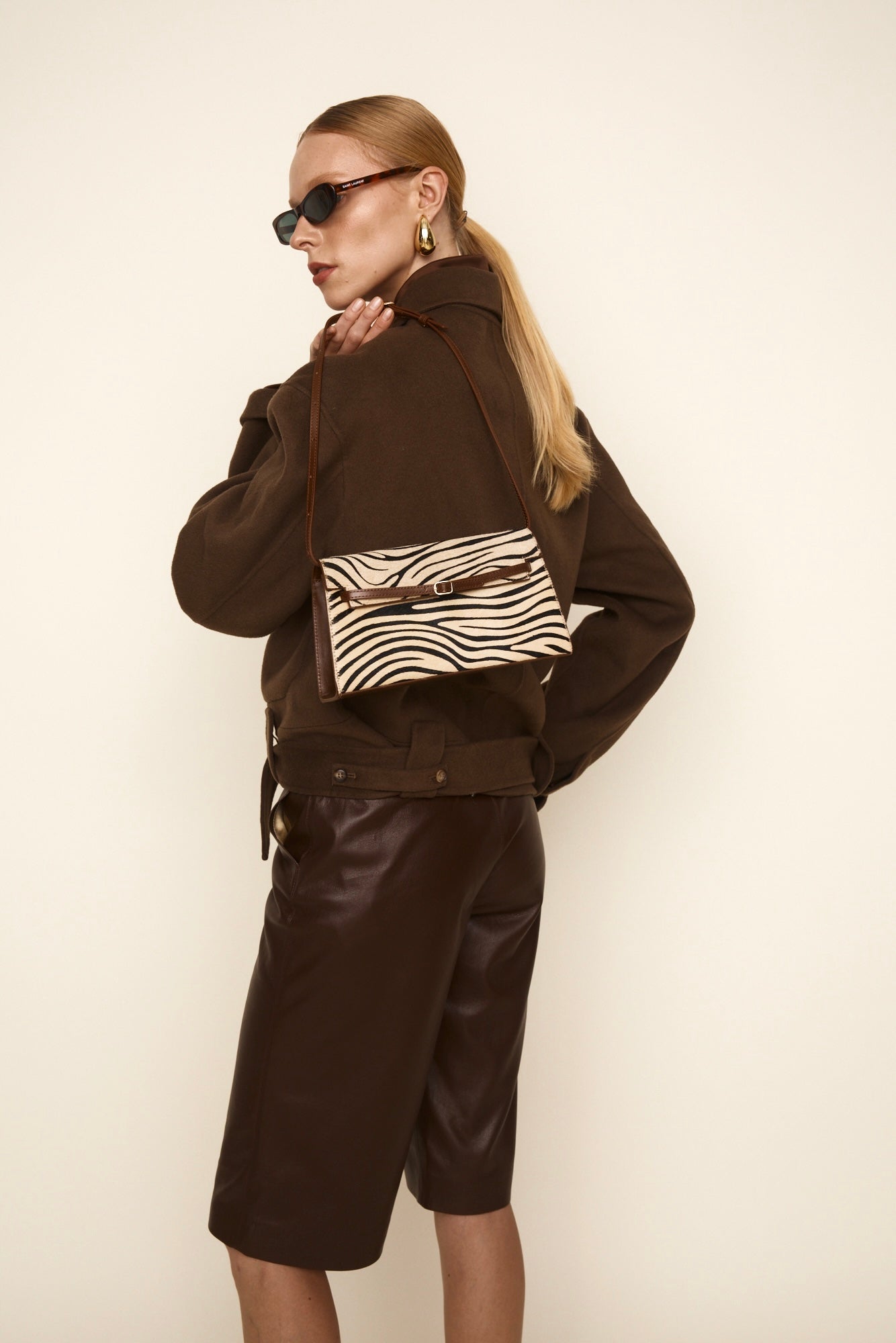 Zebra Shoulder Bag