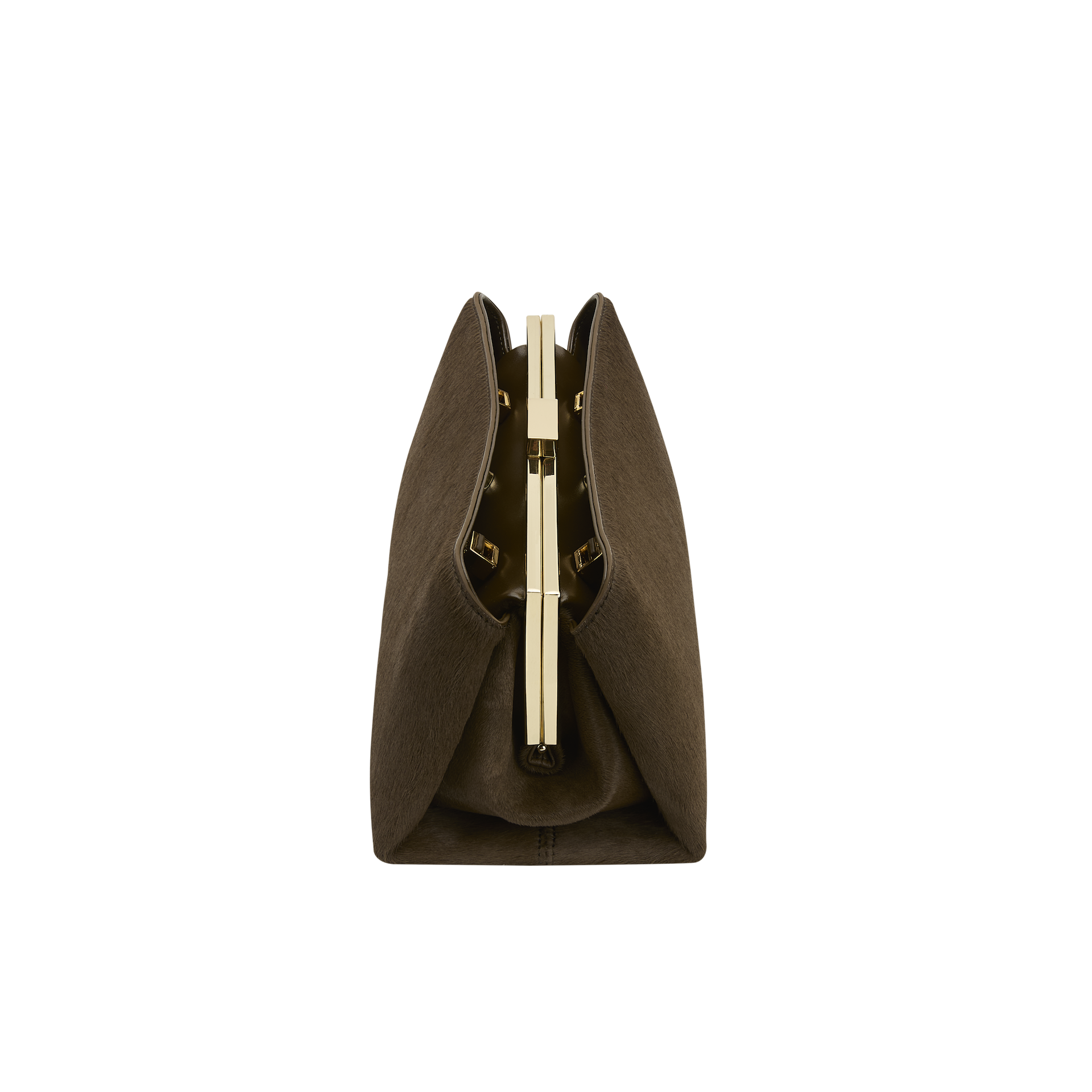 Olive Calf Hair Éclair Bag (Moda Operandi x VERAFIED Exclusive Collection)