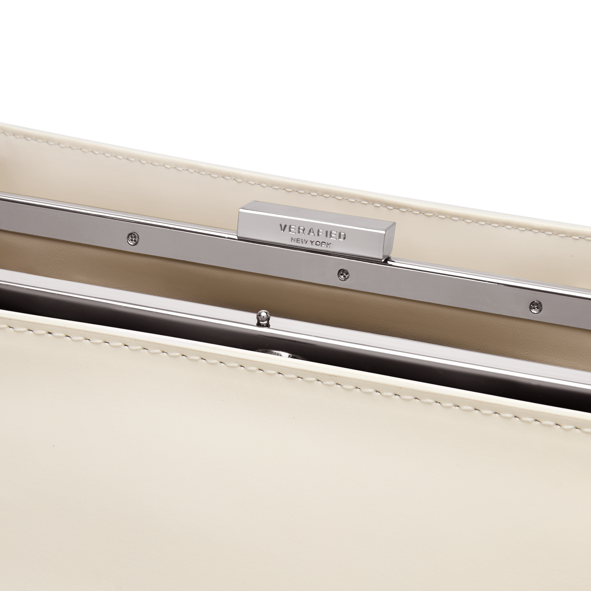 Silver Ivory Éclair Bag