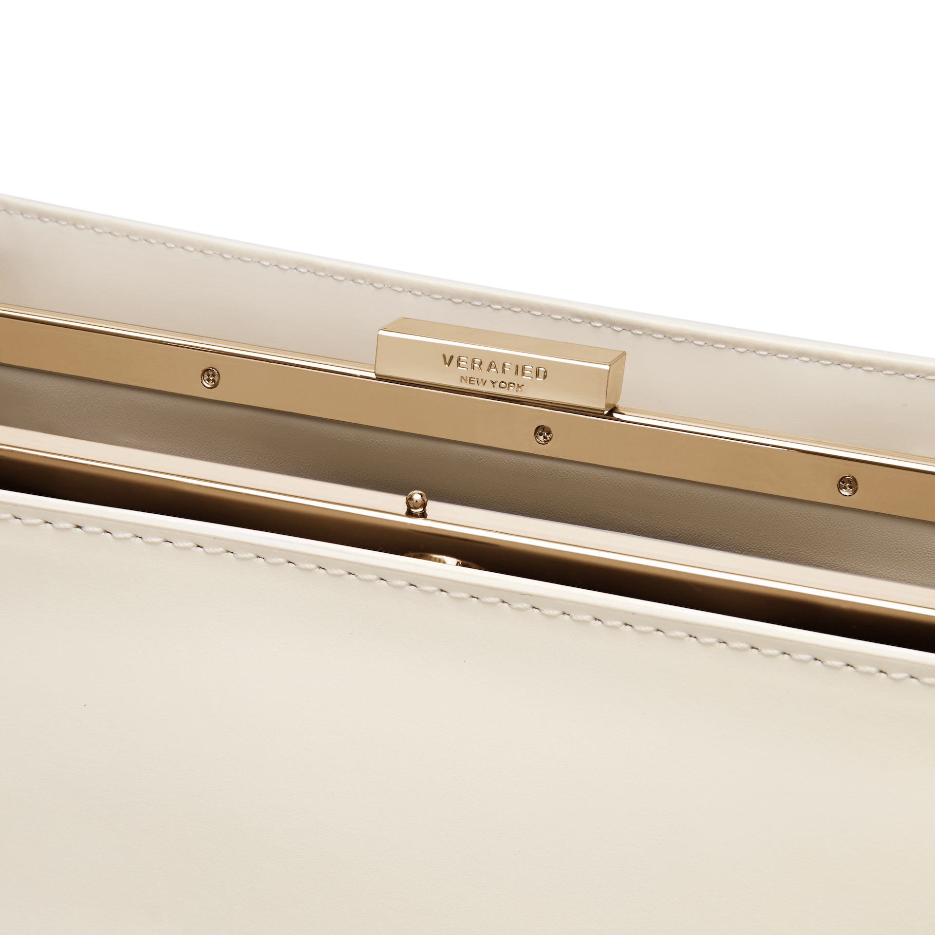 Gold Ivory Éclair Bag