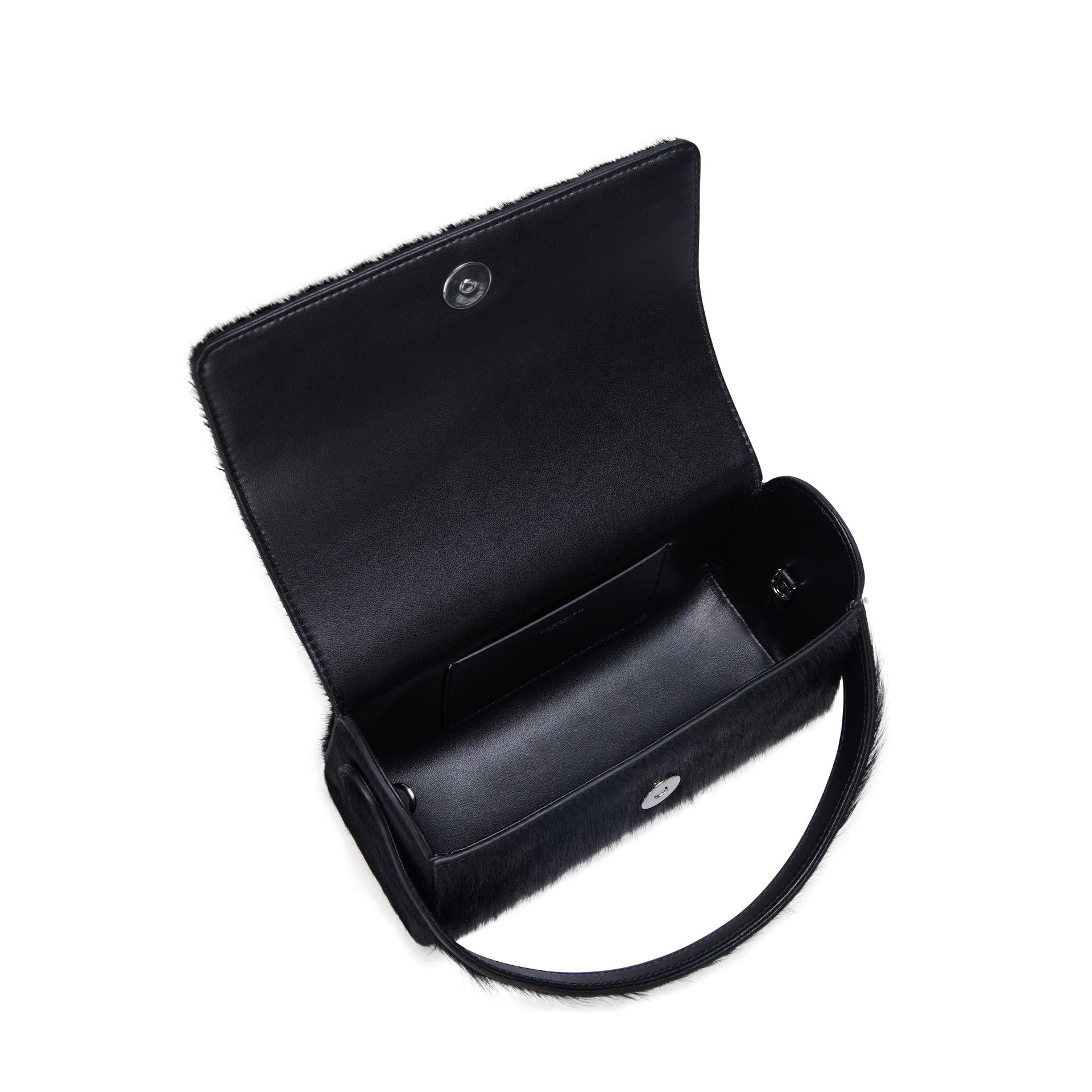 Black Calf Hair La Pochette (Final Sale)