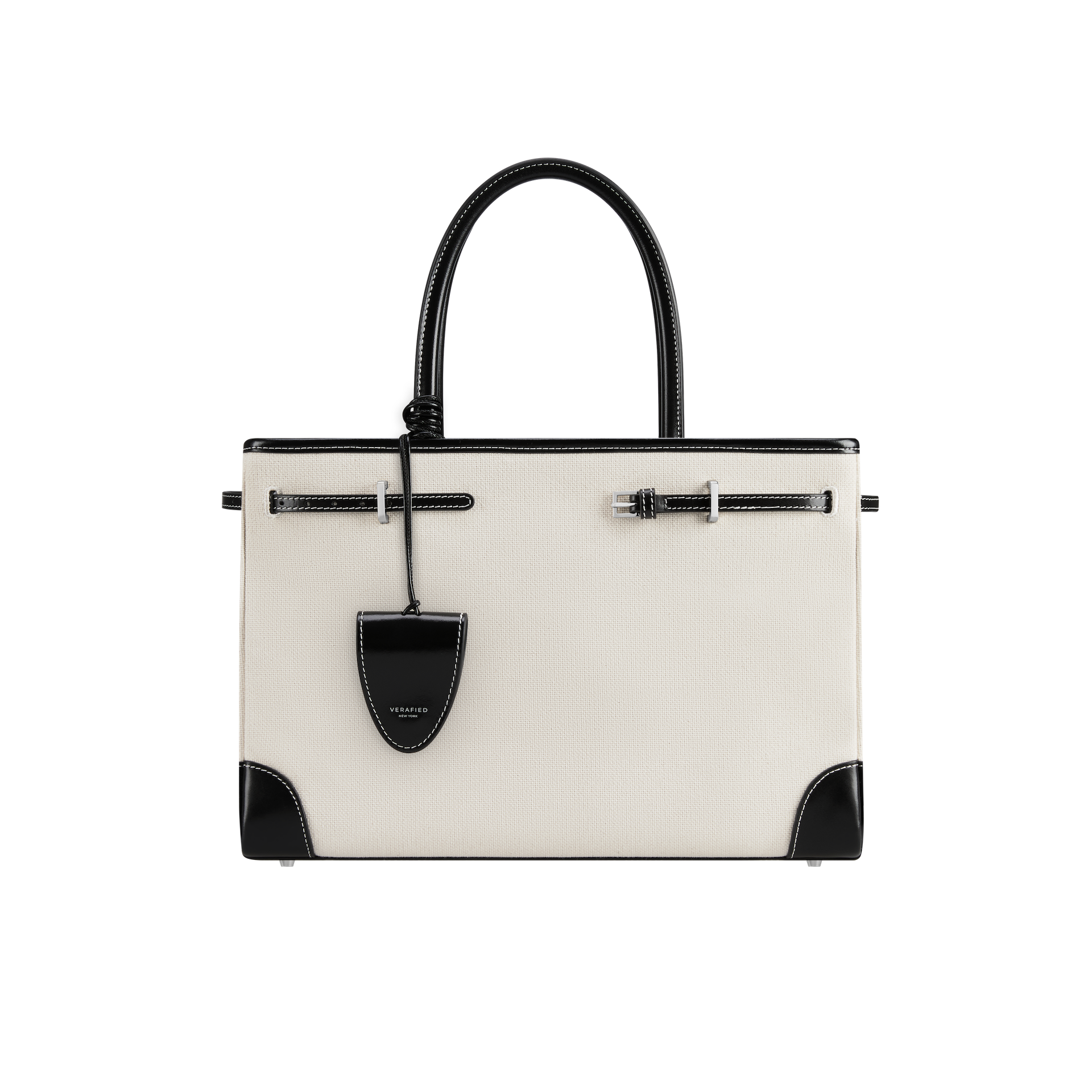 Black Canvas Book Tote Bag 33 (Final Sale)