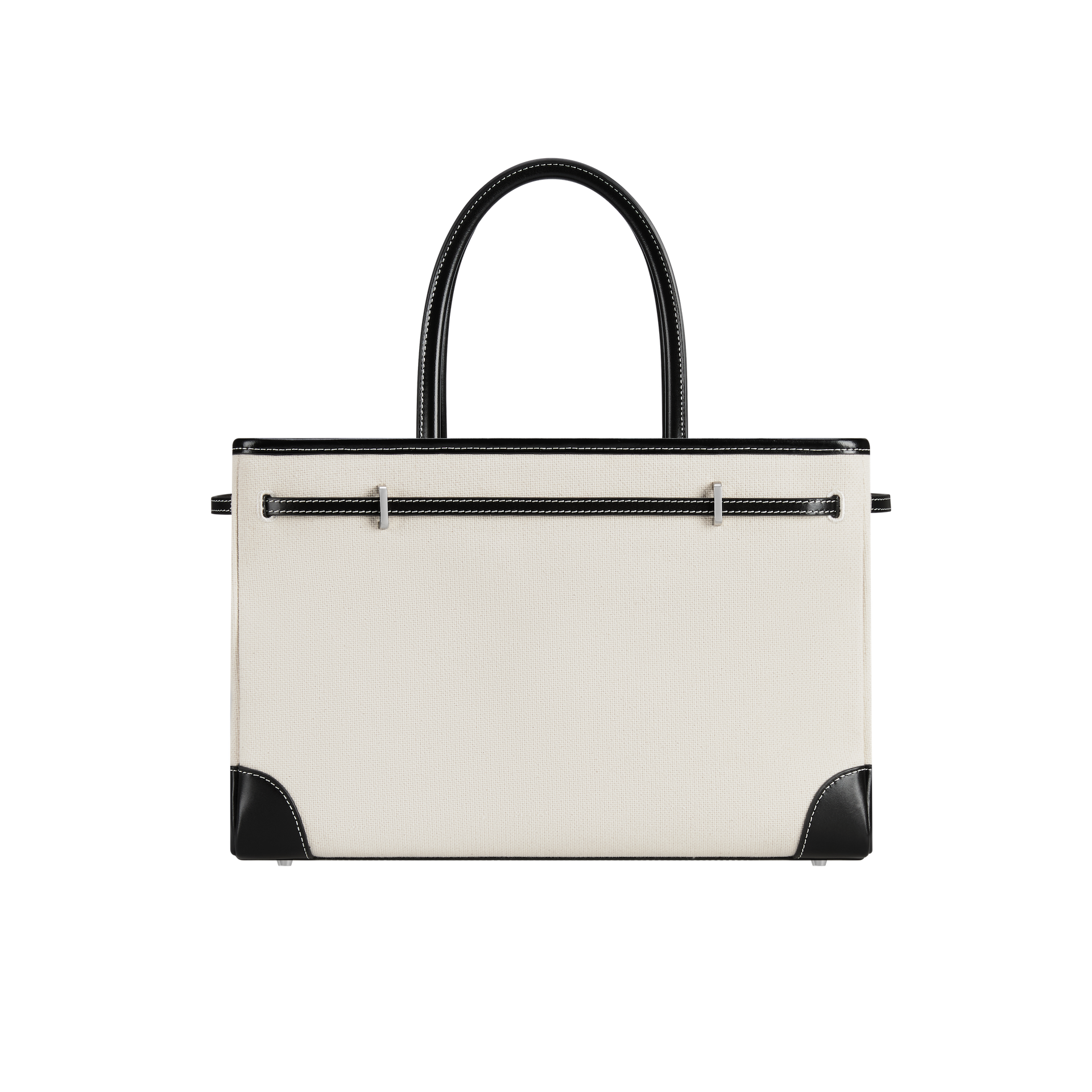 Black Canvas Book Tote Bag 33 (Final Sale)