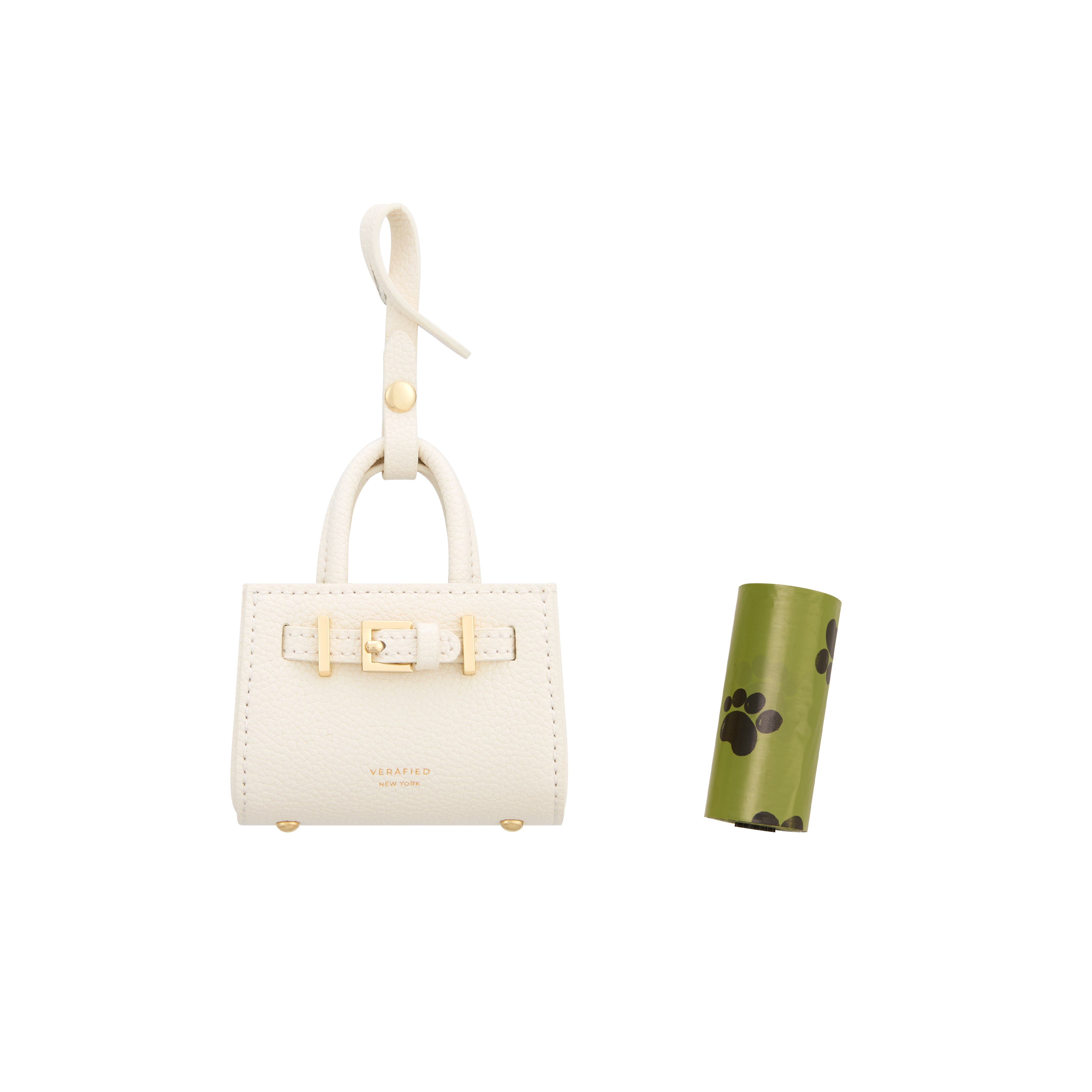 Ivory Book Tote Charm