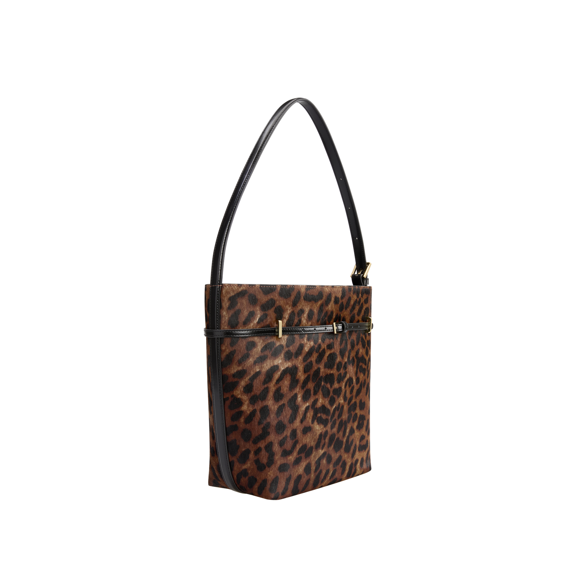 Small Leopard Belted Tote Bag(Low Stock)