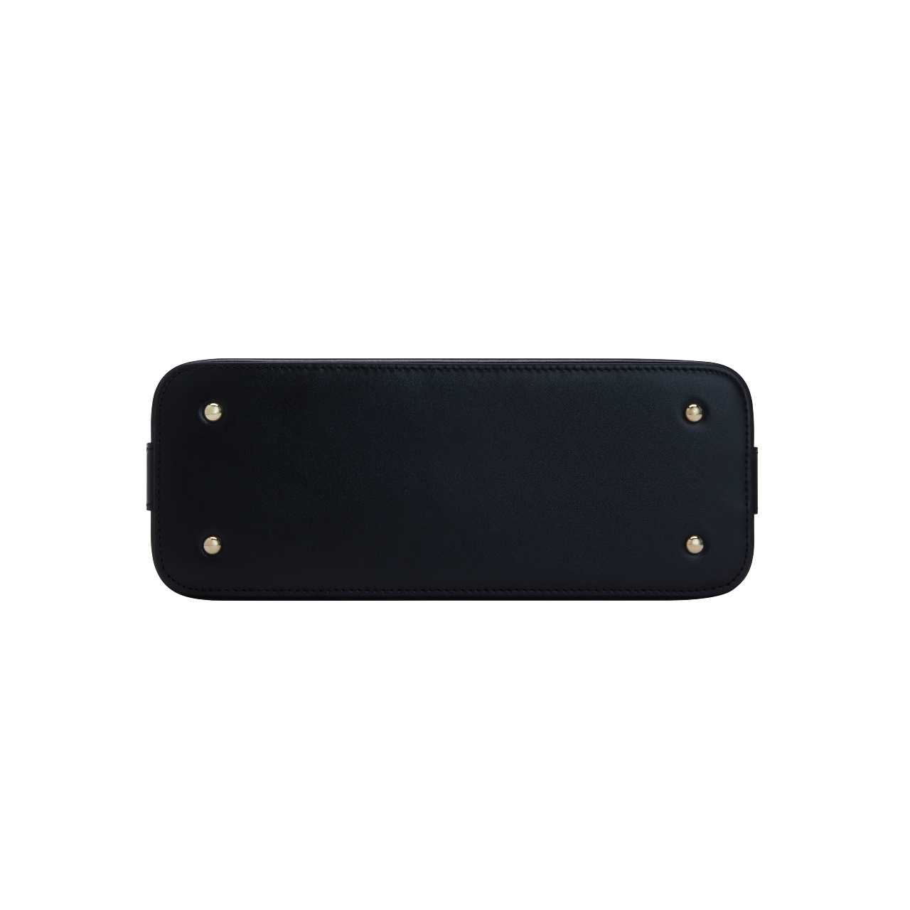 Gold Black Hobo Shoulder Handbag bottom