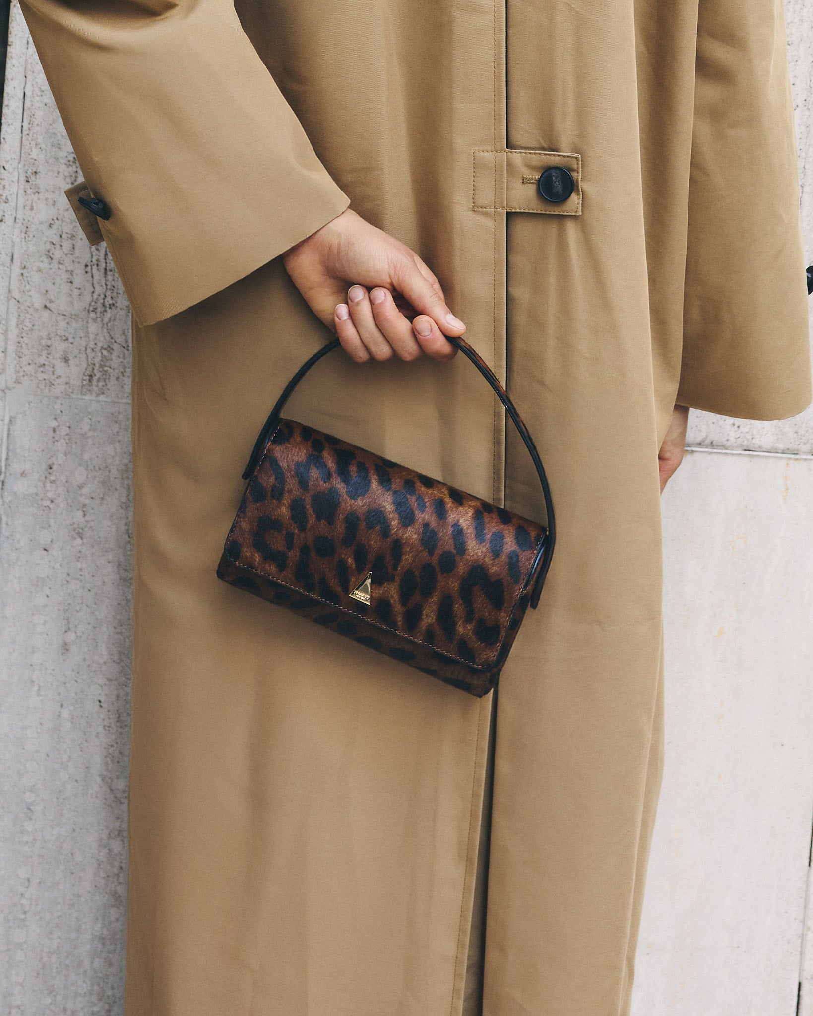 Leopard Calf Hair La Pochette (Final Sale)