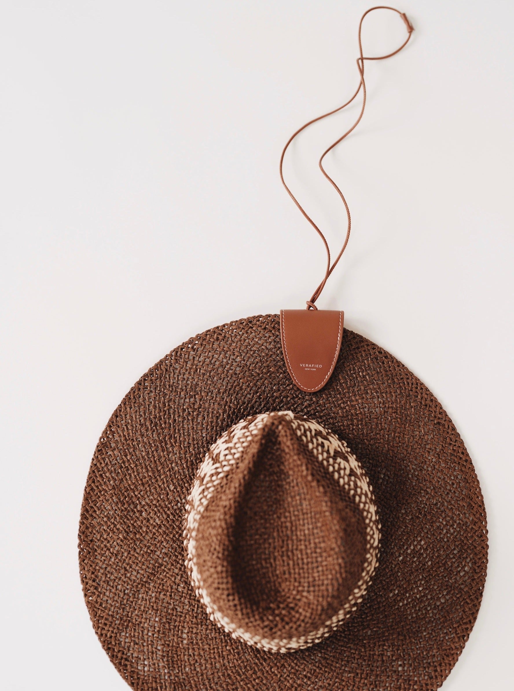 Leather-trimmed Raffia Bucket Bag (Final Sale)