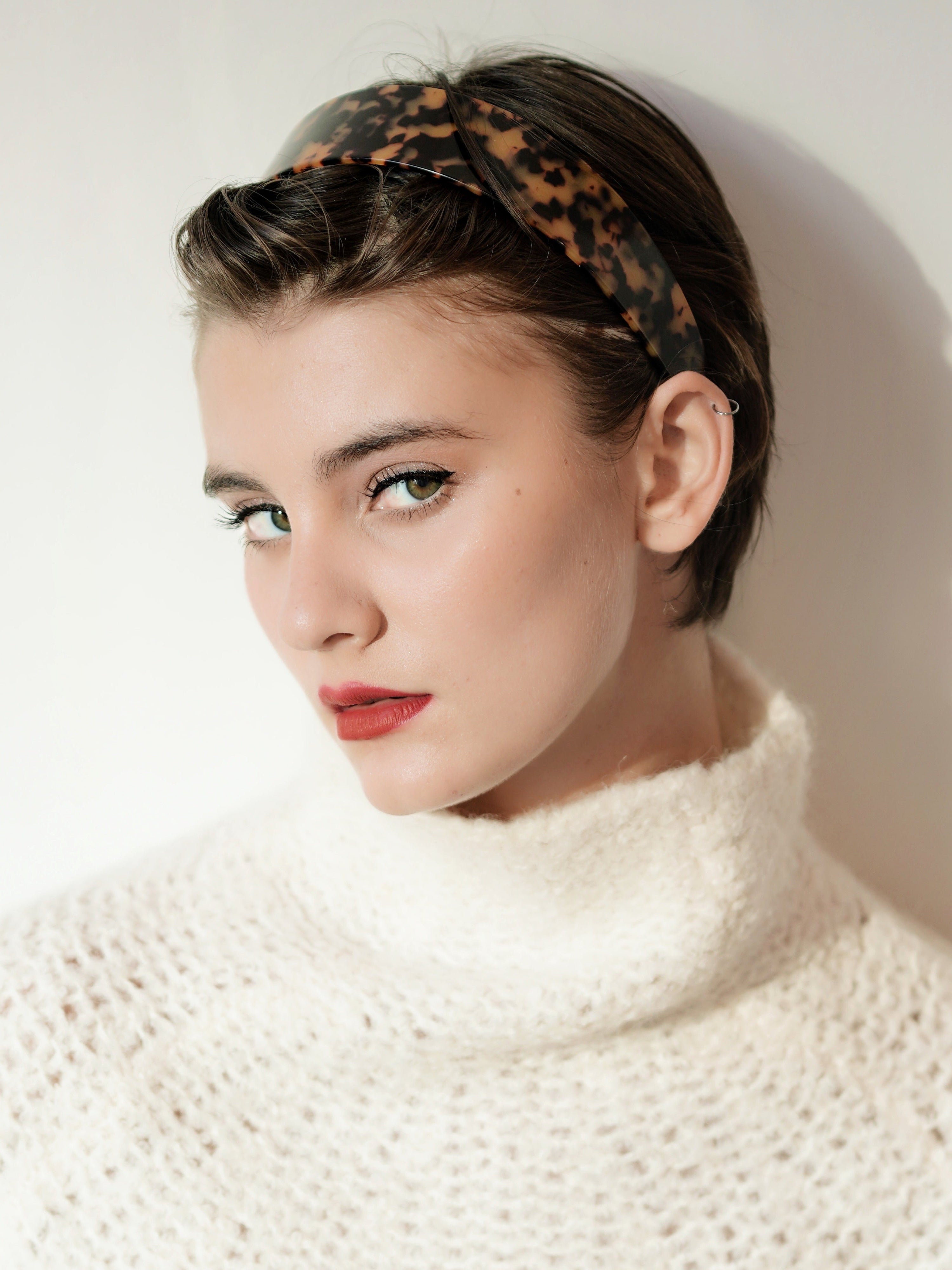 Tortoiseshell Wide Headband (Final Sale)