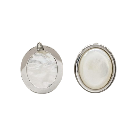 Ivory Orb Earrings