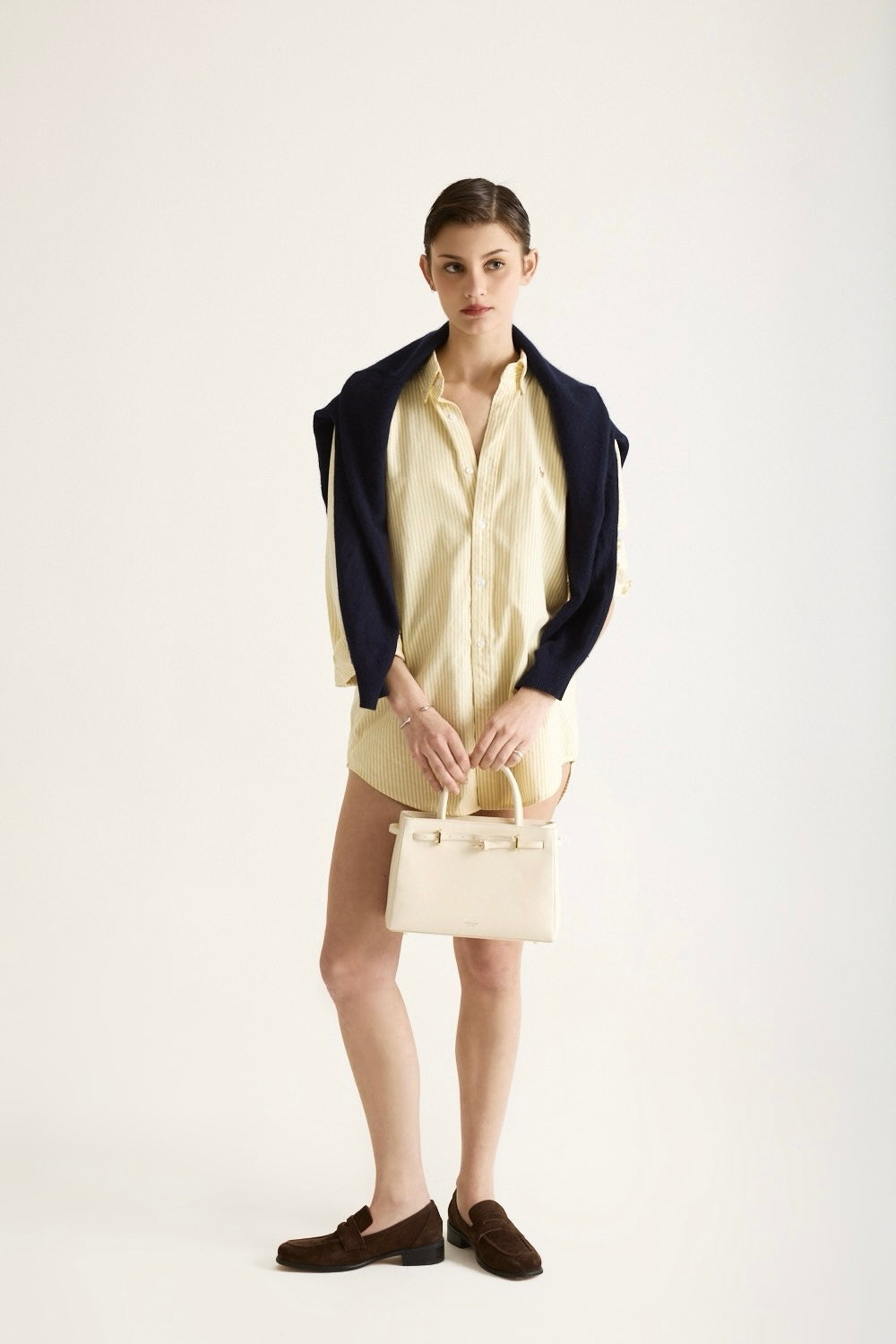 Ivory Togo Book Tote Bag 25 (Only 1 Left)