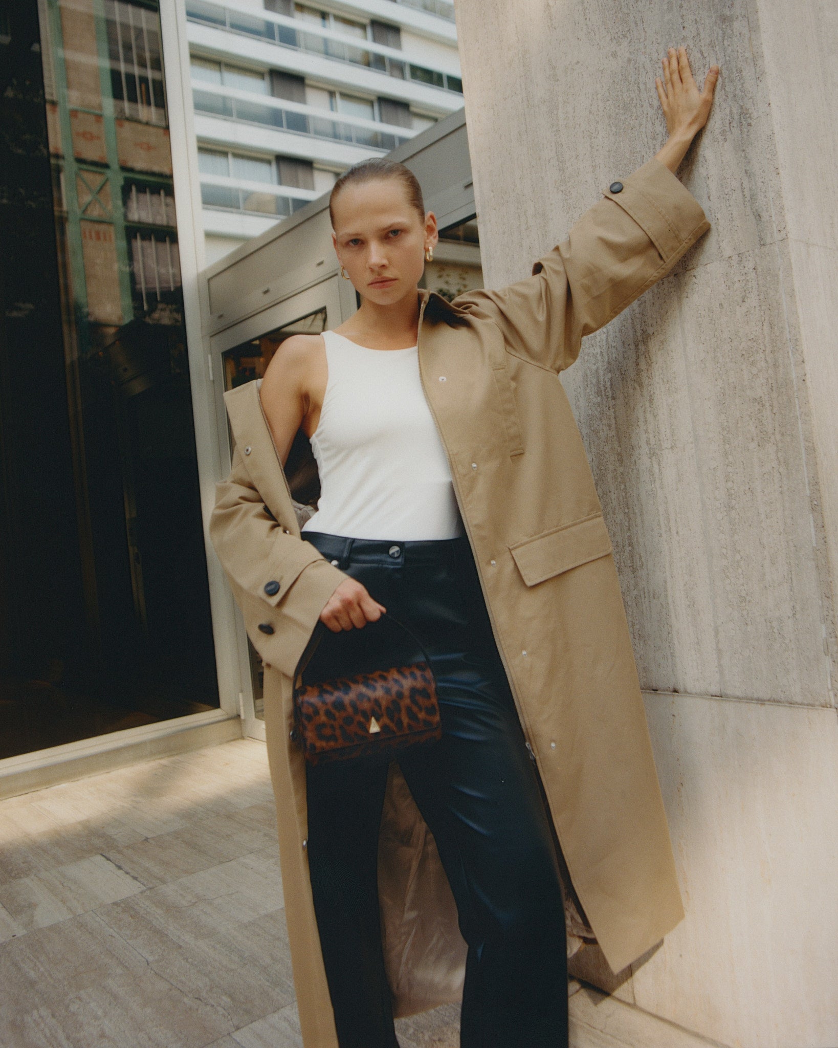 Leopard Calf Hair La Pochette (Final Sale)