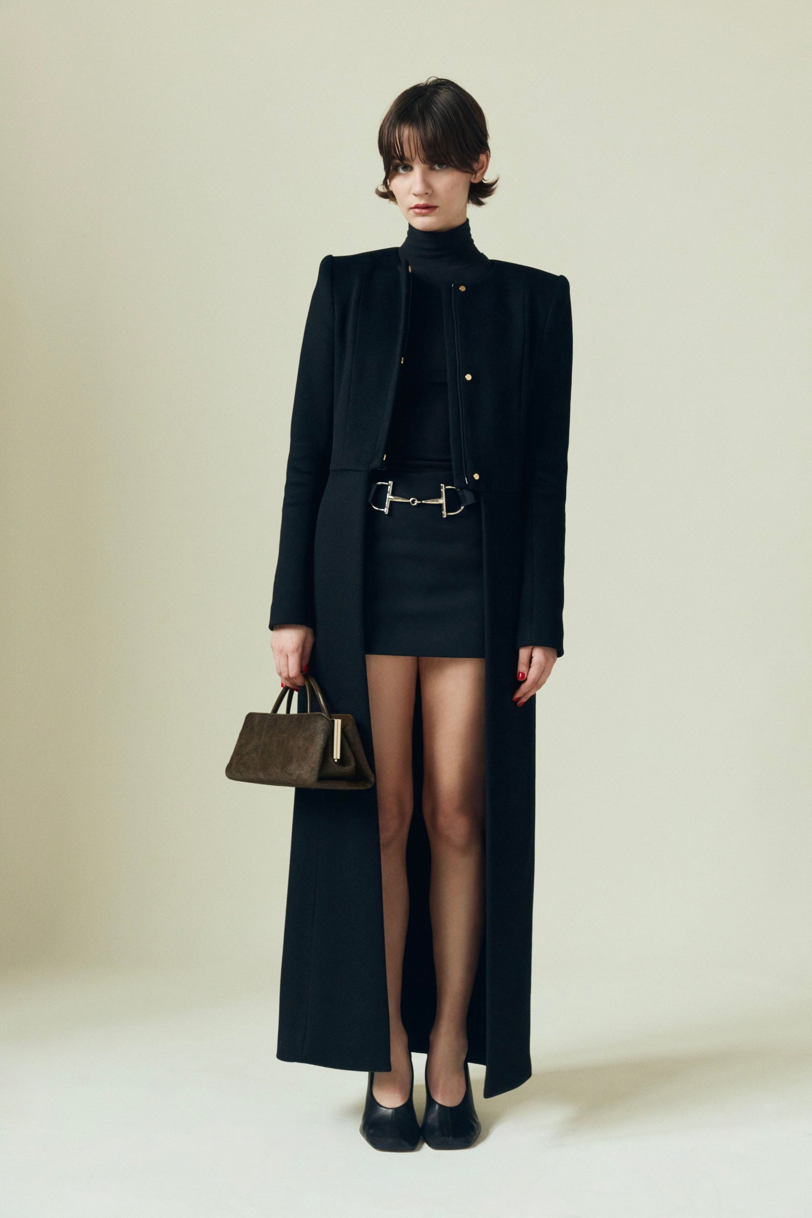 Olive Calf Hair Éclair Bag (Moda Operandi x VERAFIED Exclusive Collection)