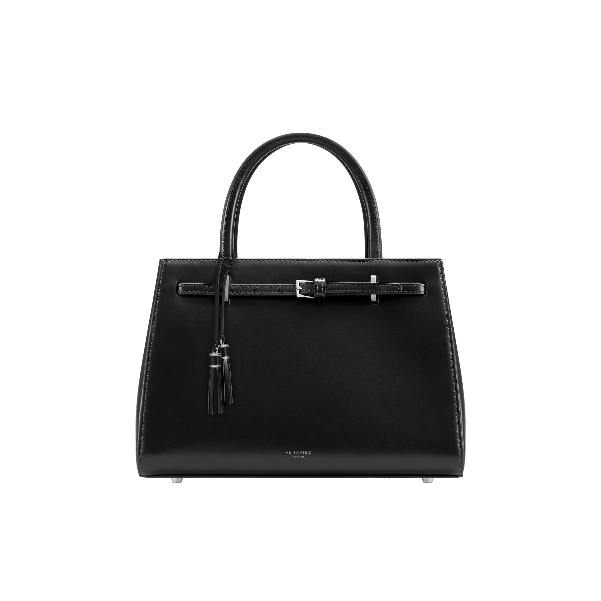 Silver Noir Tassel Charm