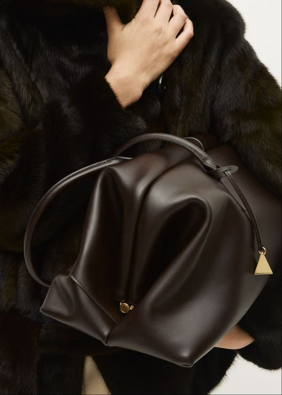 Gold Chocolate Pyramid Charm