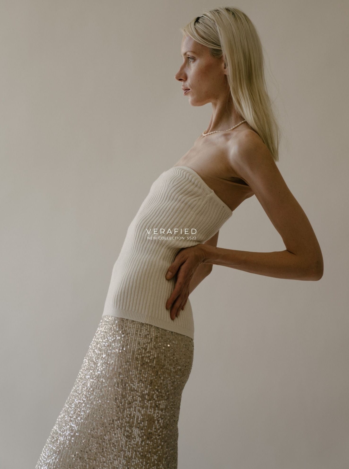 Lux Knit Top in Off White (Final Sale)