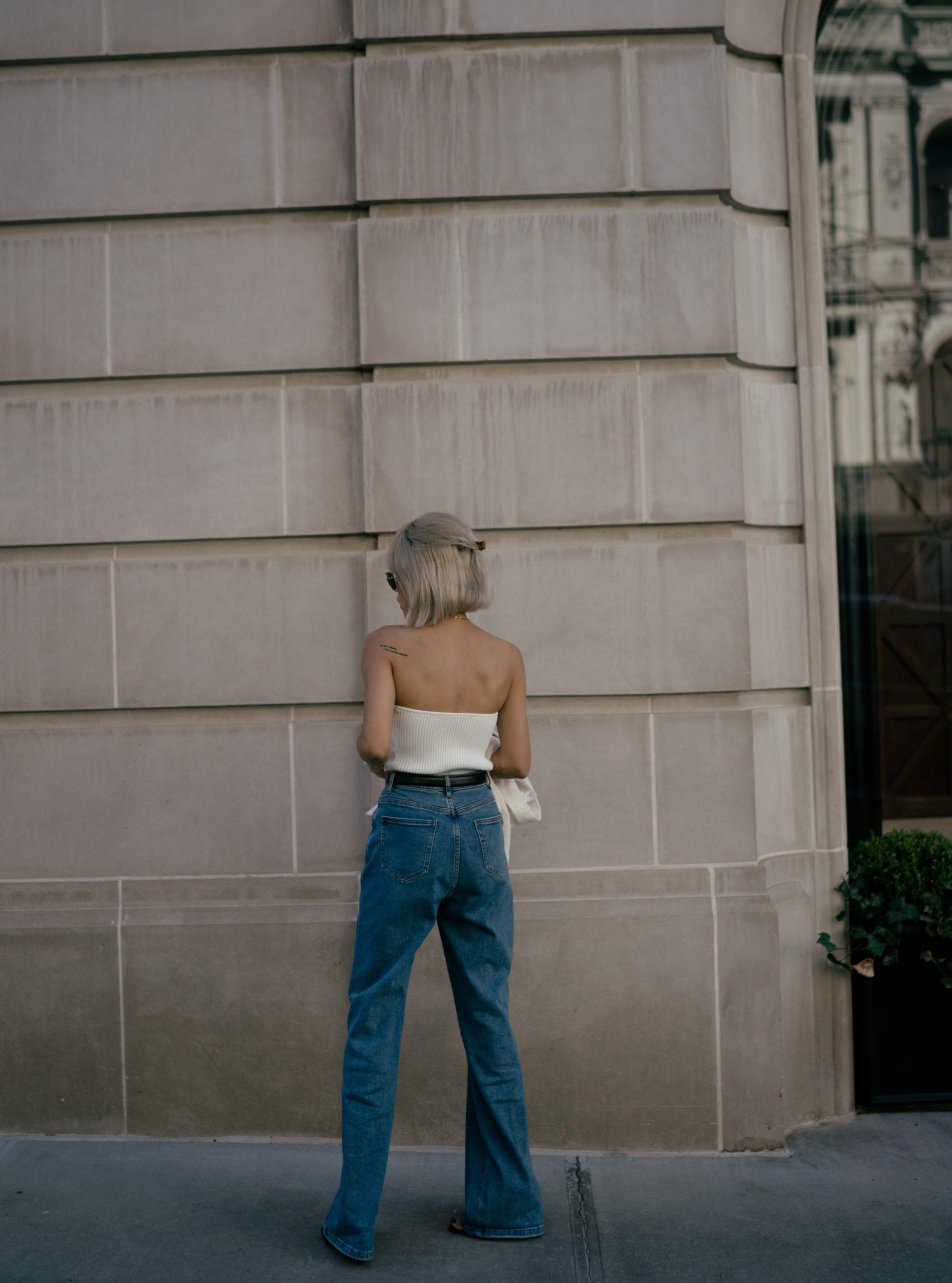 Lux Knit Top in Off White (Final Sale)