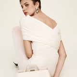 Silver Ivory Éclair Bag