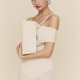 Silver Ivory Éclair Bag