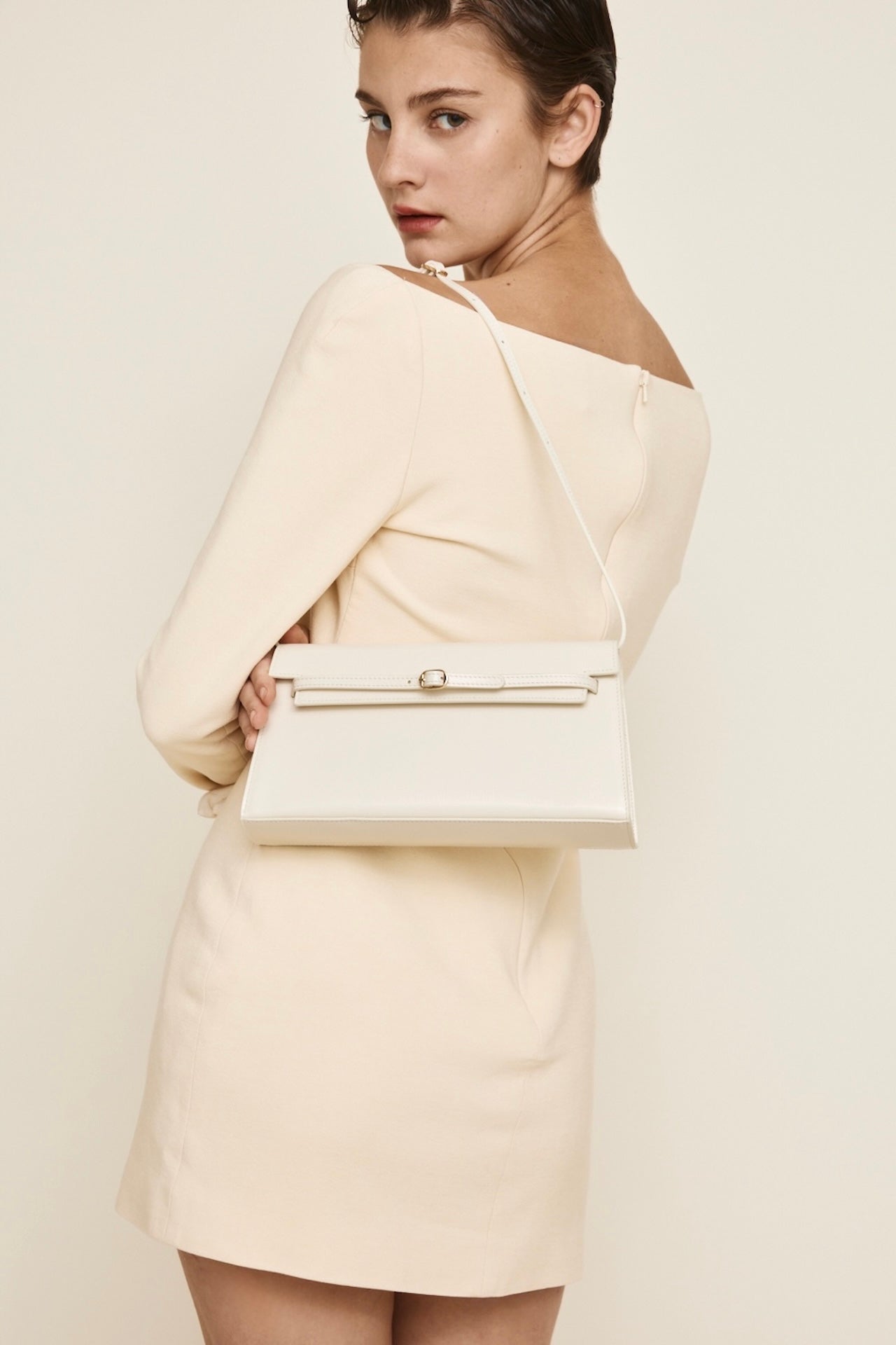 Ivory Poise Shoulder Bag