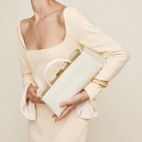 Gold Ivory Éclair Bag