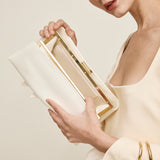 Gold Ivory Éclair Bag