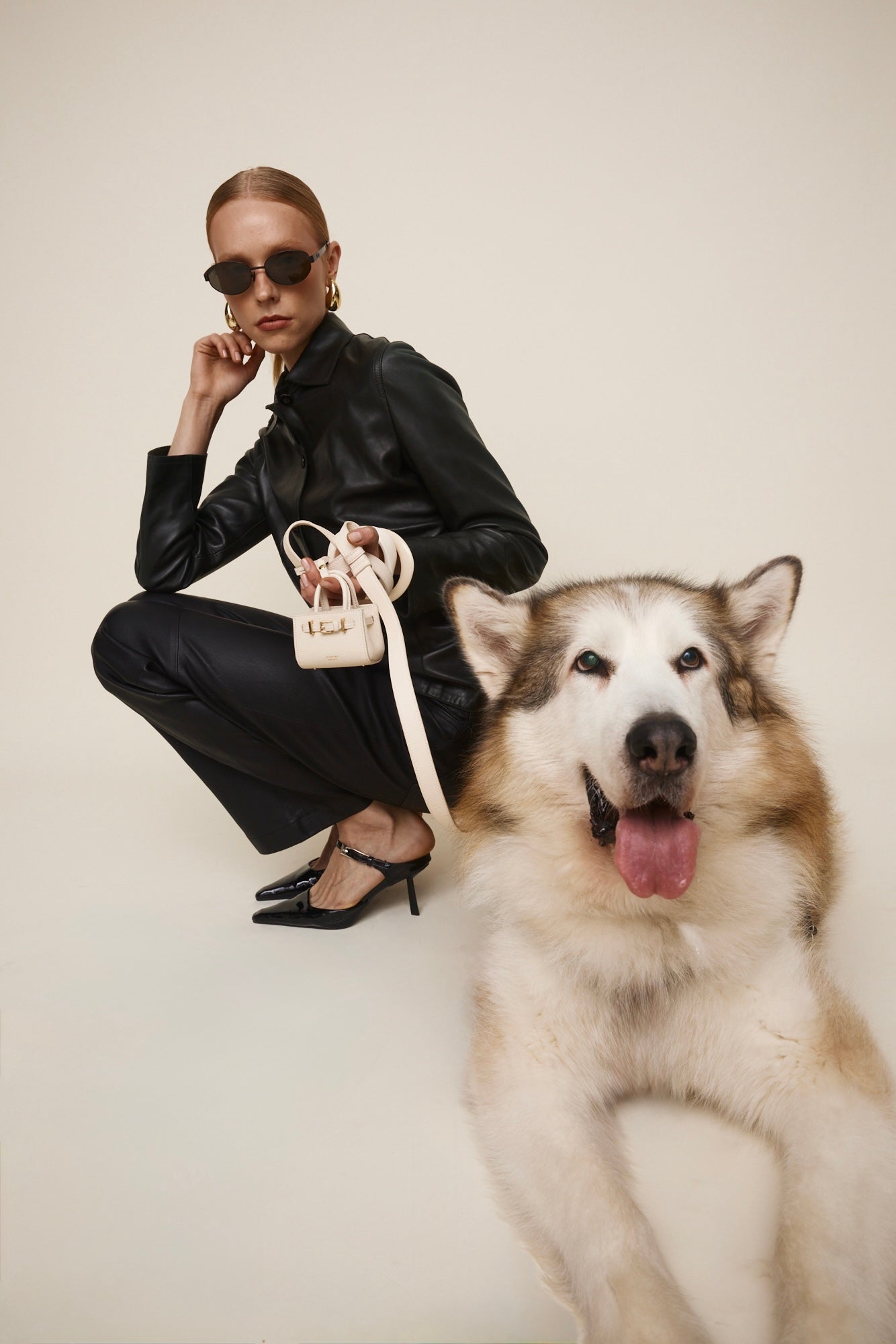 Ivory Togo Book Tote Bag 25 (Only 1 Left)