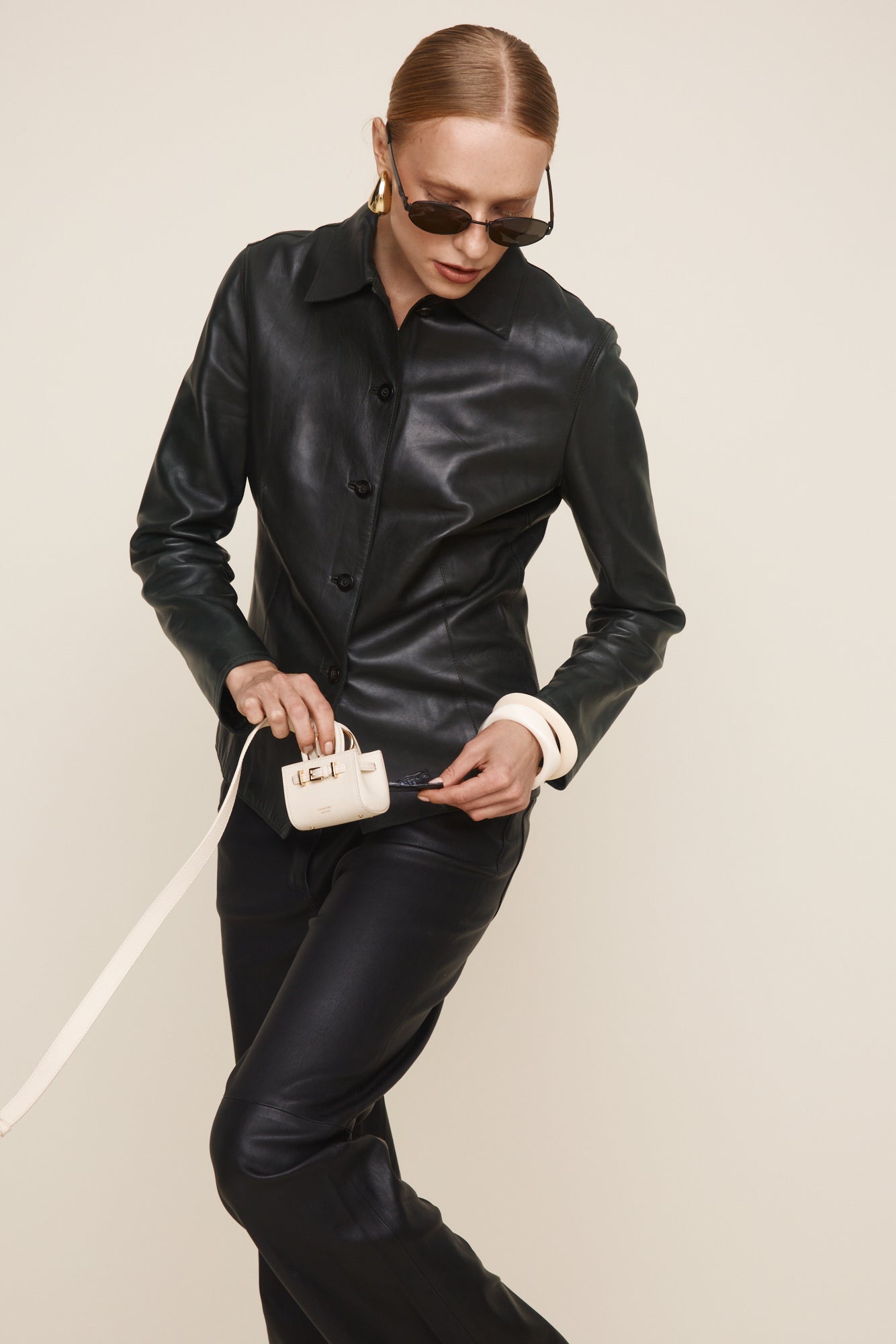 Ivory Book Tote Charm