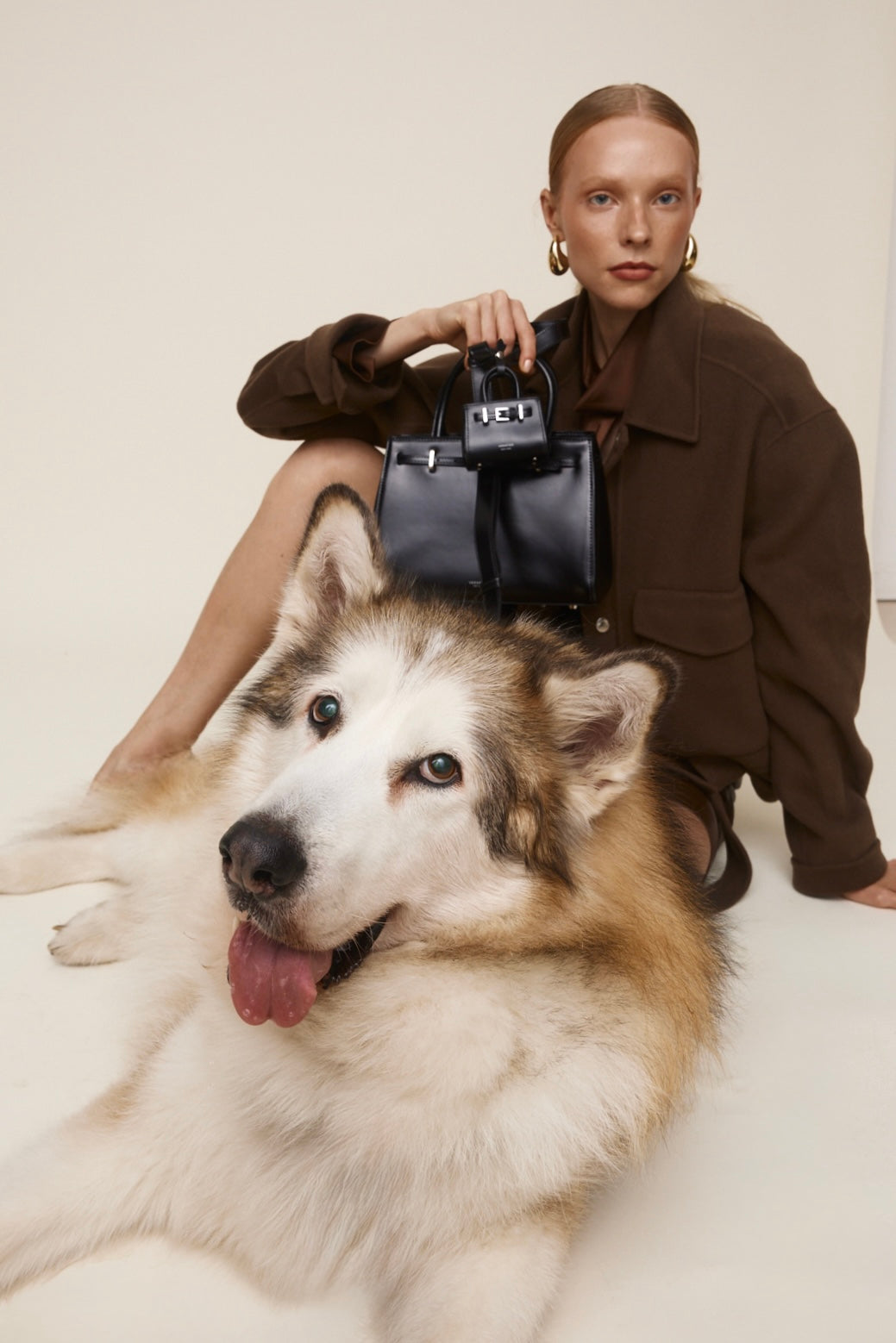 Noir Book Tote Charm