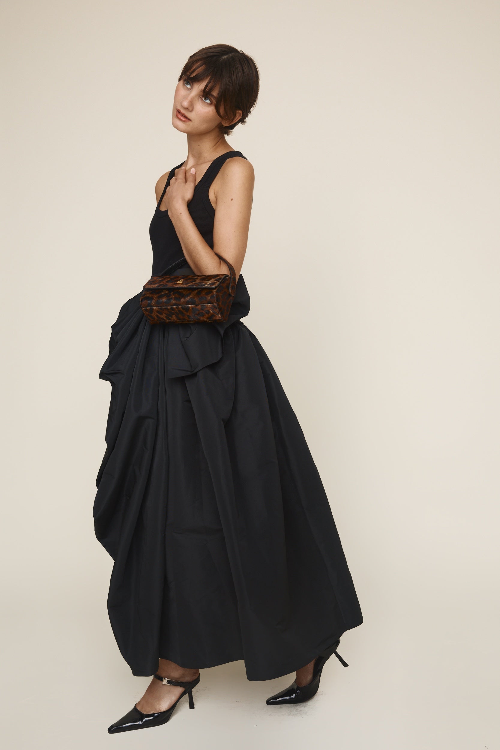 Leopard Calf Hair La Pochette (Final Sale)