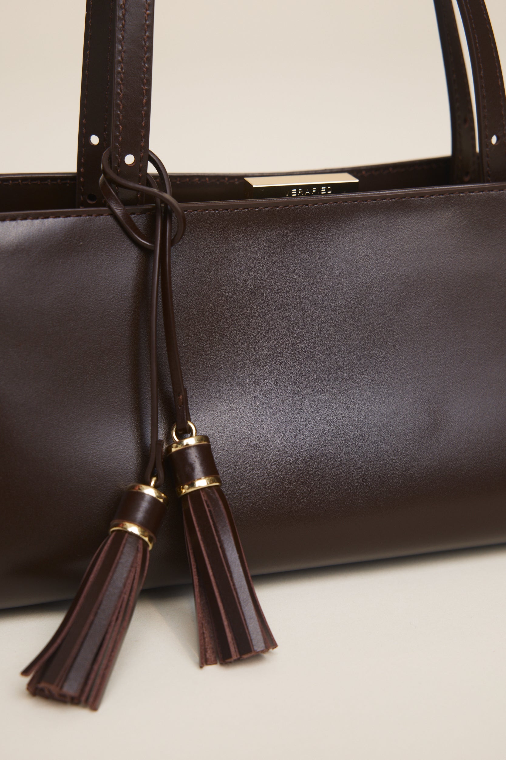 Chocolate Tassel Charm