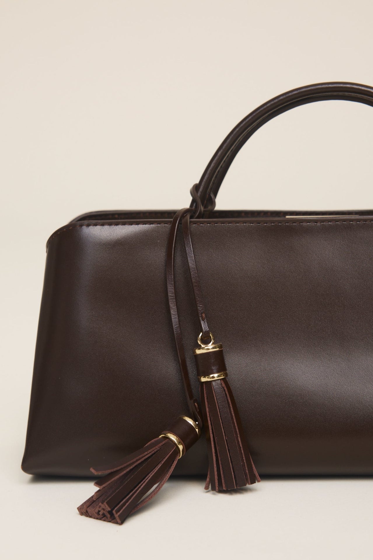 Chocolate Tassel Charm