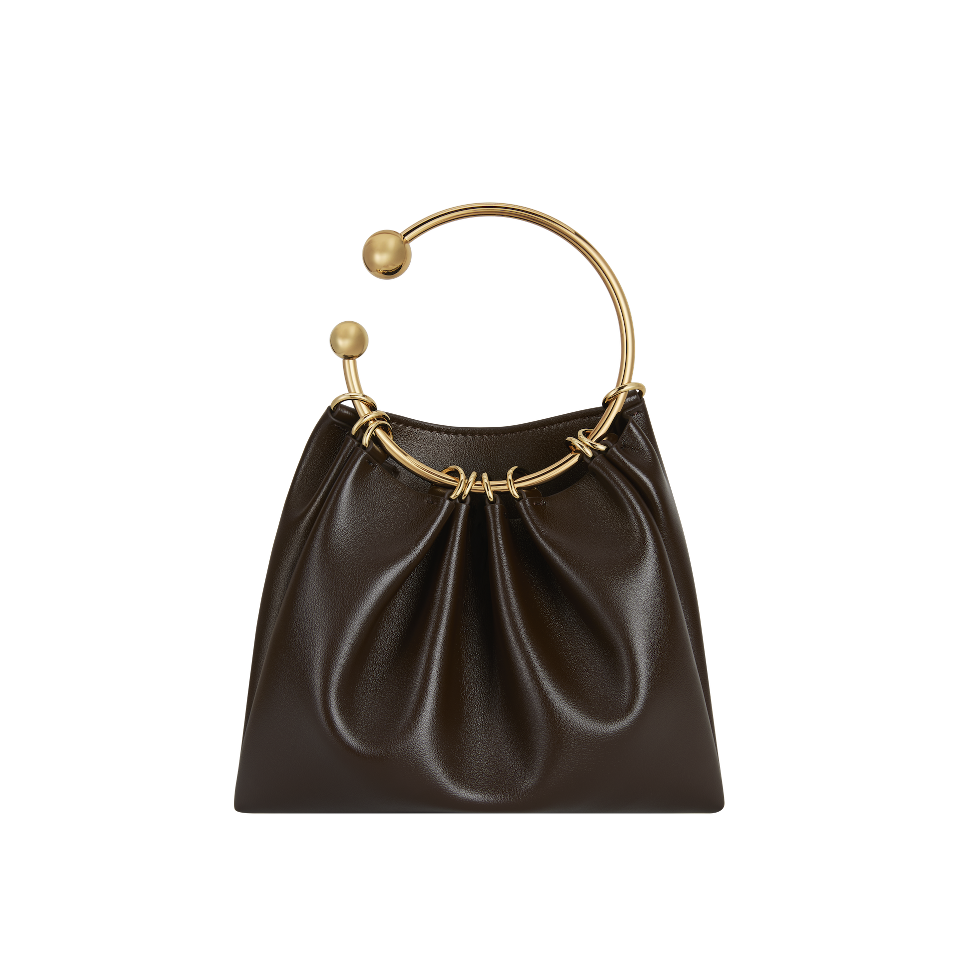 Chocolate Ring Handle Bag