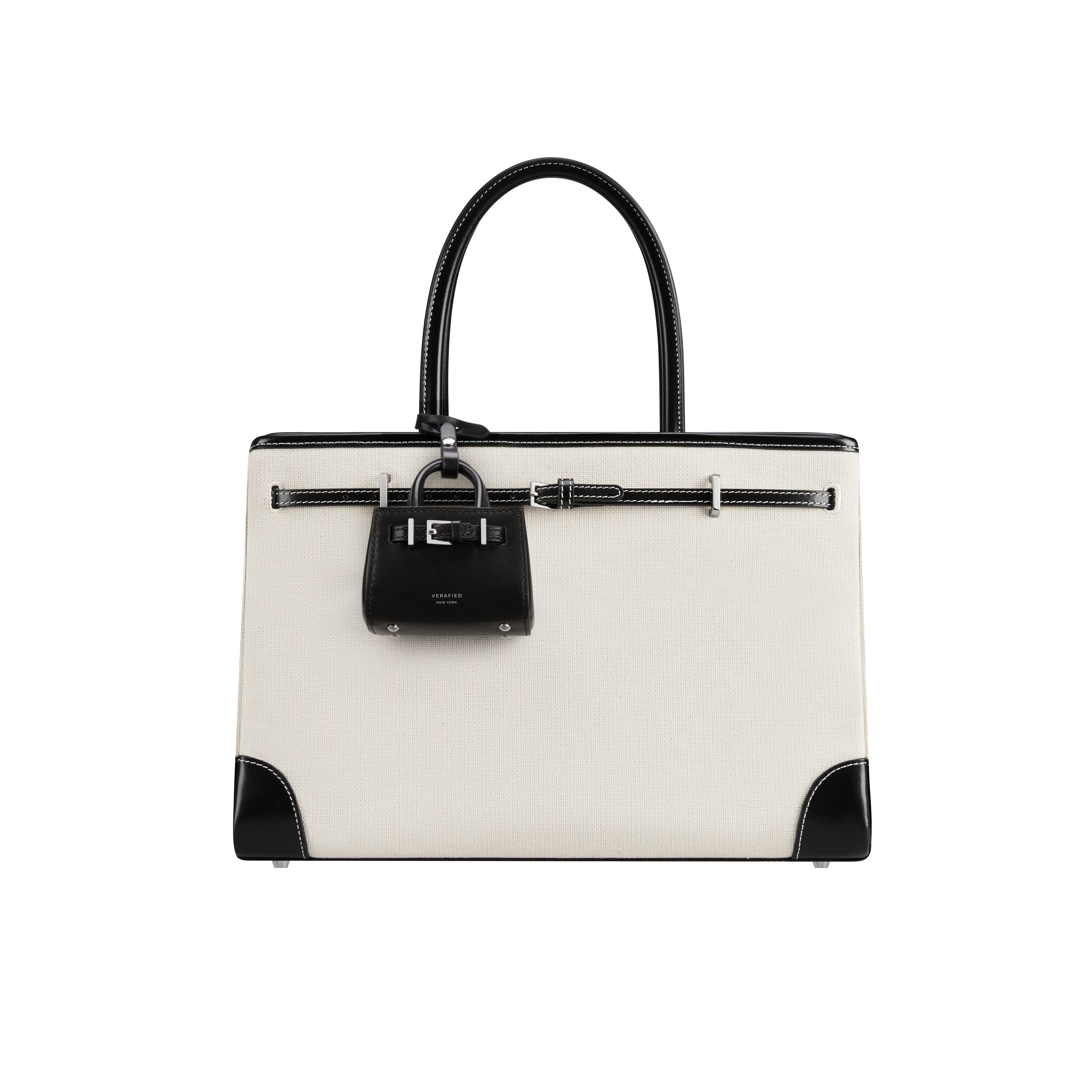 Black Canvas Book Tote Bag 33 (Final Sale)