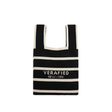 VERAFIED Stripe Tote Bag