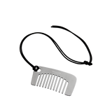 Silver Comb Charm