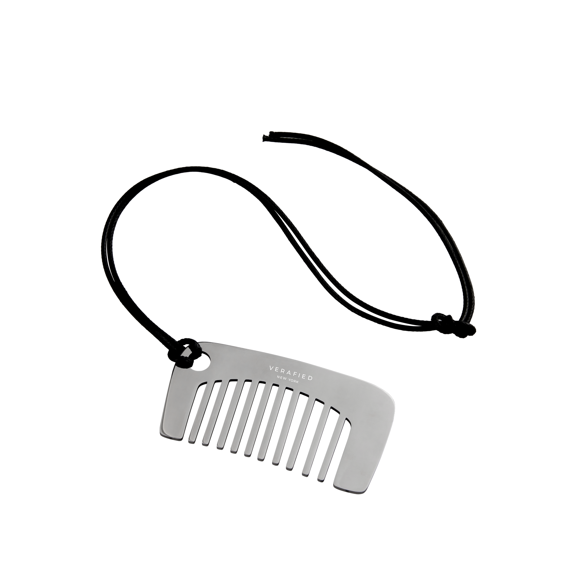 Silver Comb Charm