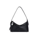 Silver Black Hobo Shoulder Handbag 3