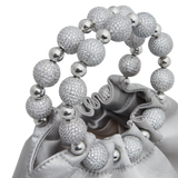 Mini Silver Diamond Handbag