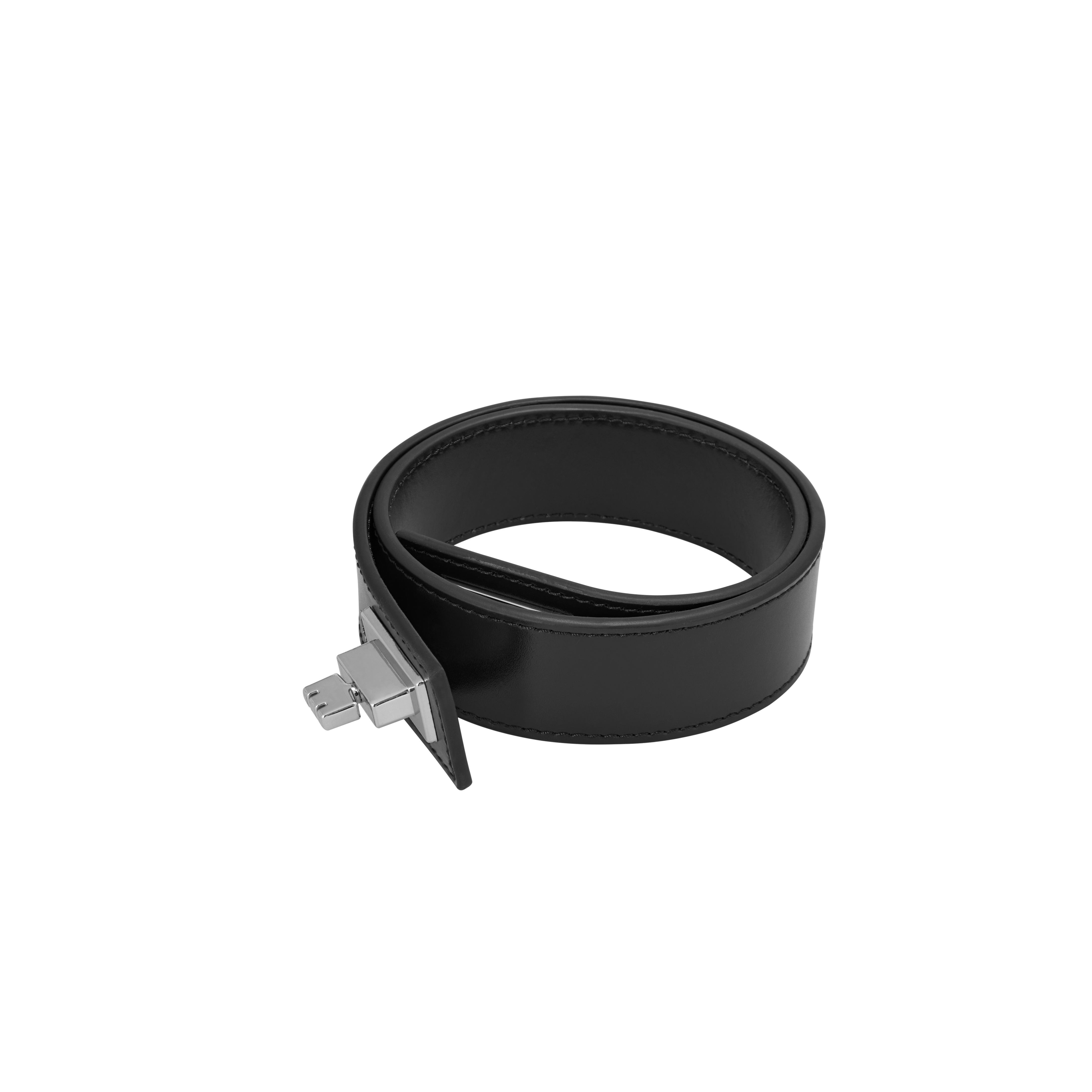 A Silver Black Hobo Shoulder Handbag strap