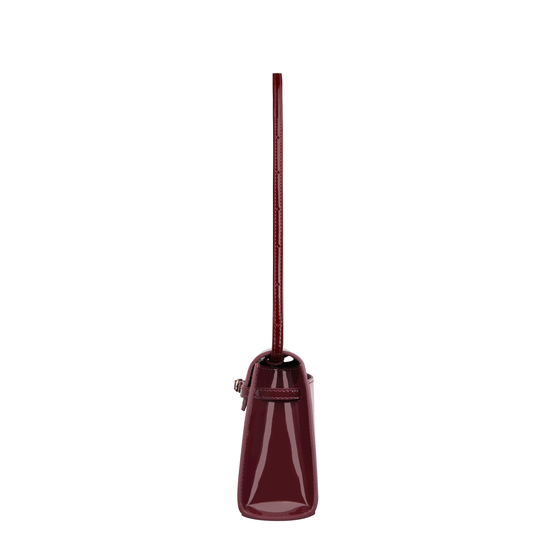 Patent Dark Cherry Shoulder Bag (Limited Edition)