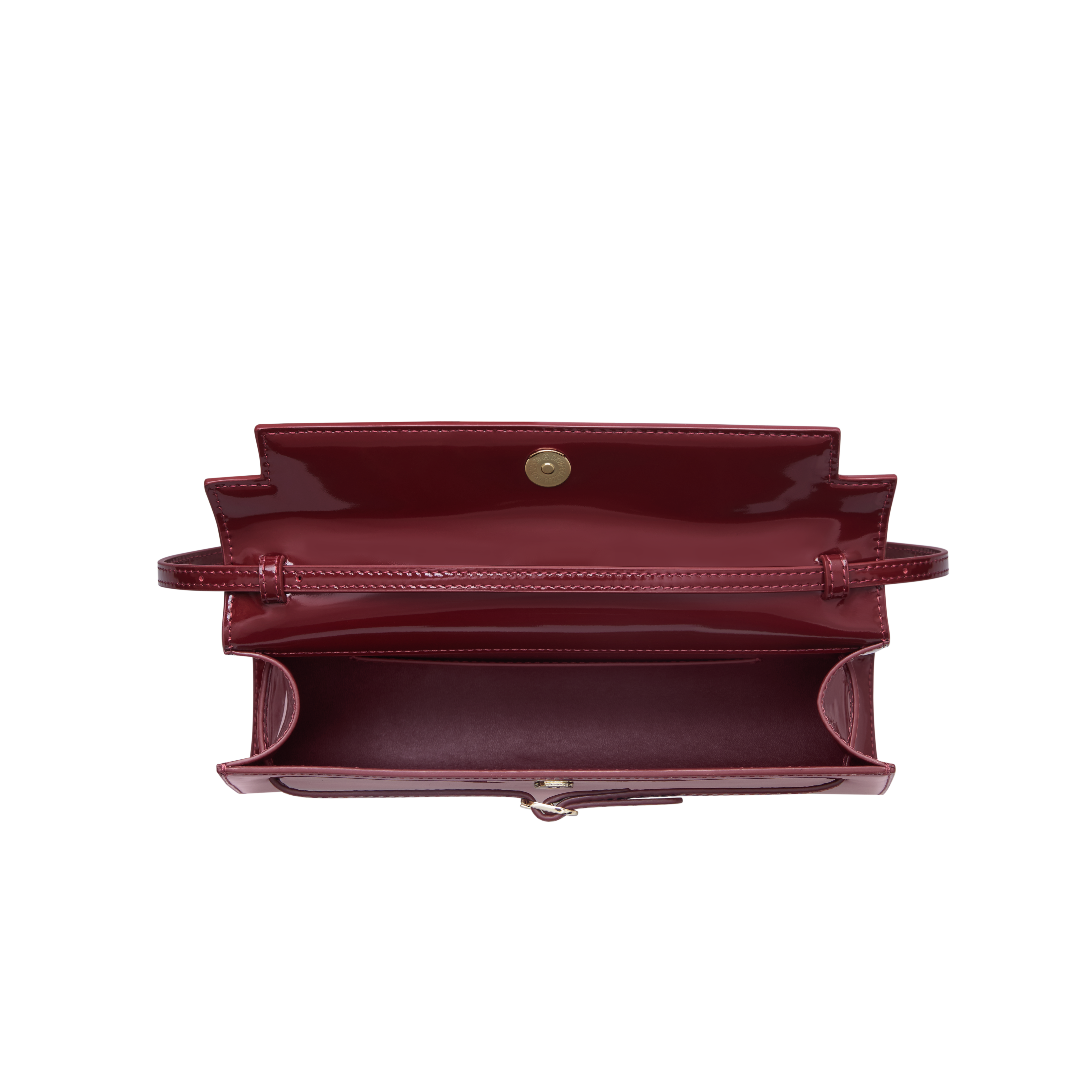 Patent Dark Cherry Shoulder Bag (Limited Edition)