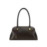 Chocolate Medium Club Shoulder Handbag