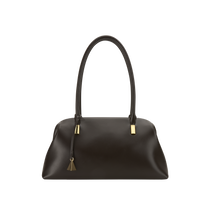 Chocolate Medium Club Shoulder Handbag
