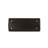 Chocolate Medium Club Shoulder Handbag bottom