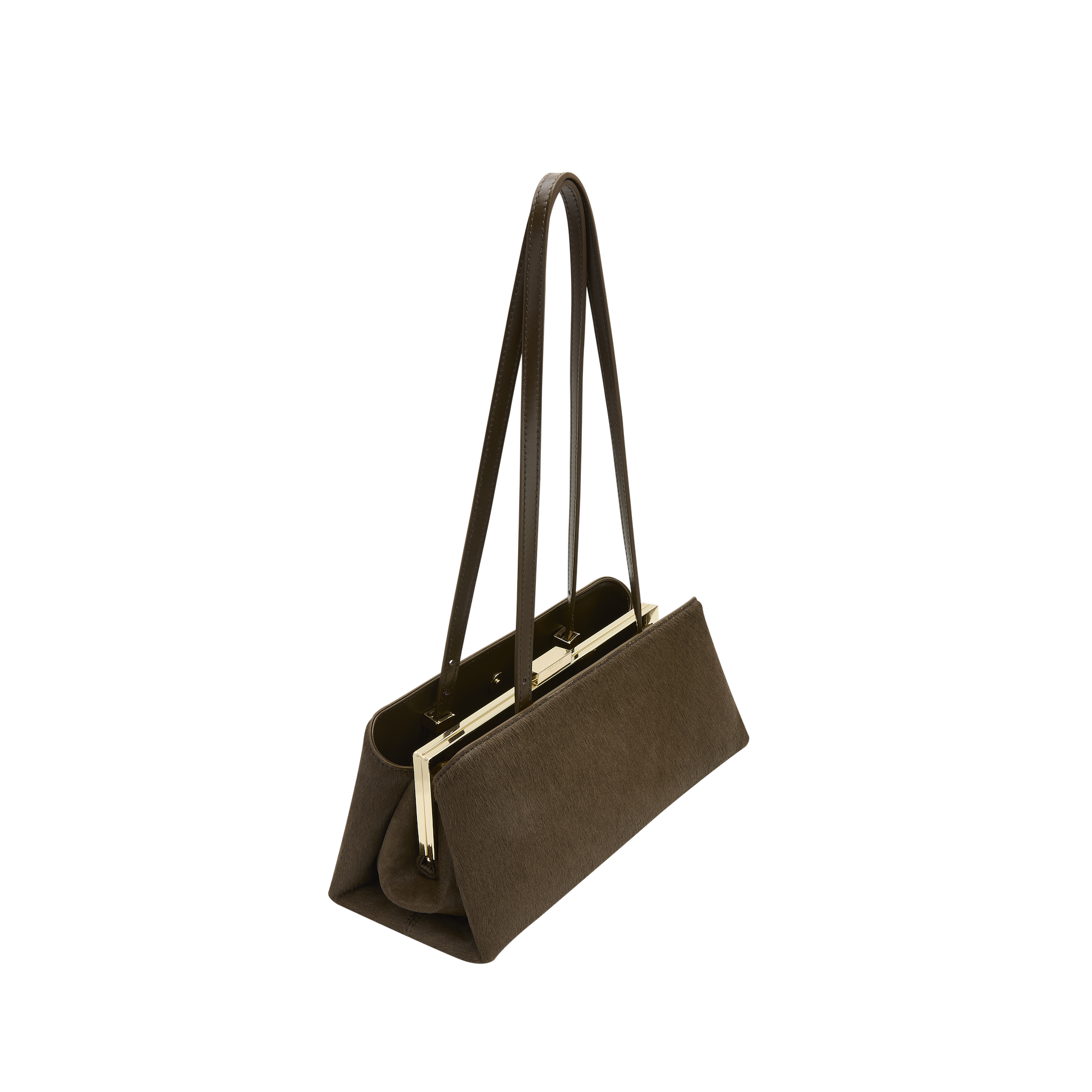 Olive Calf Hair Éclair Bag (Moda Operandi x VERAFIED Exclusive Collection)