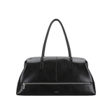 Black Club Large Handbag with a visible brand name on a white background