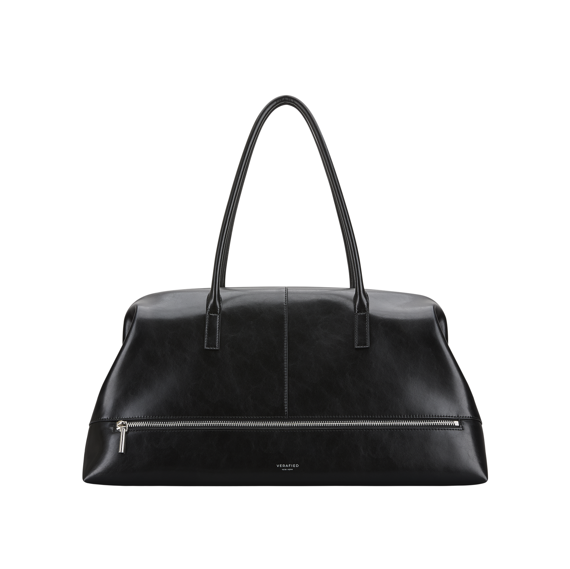 Black Club Large Handbag with a visible brand name on a white background